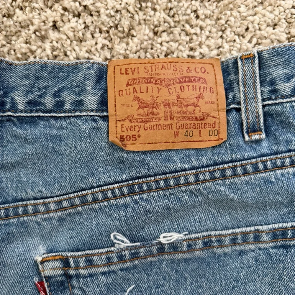 Levi's Cutoff Denim Shorts Size 40